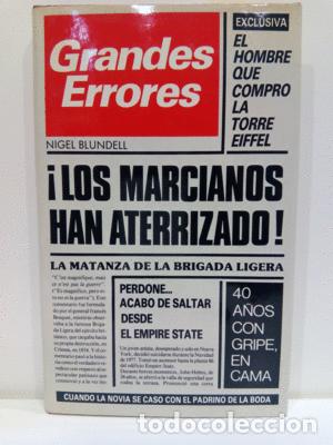 Libros de segunda mano: GRANDES ERRORES - NIGEL BLUNDELL - Foto 1