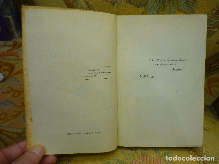 Libros de segunda mano: EL PASADO, DE AZOR&Iacute;N. BIBLIOTECA NUEVA, 1&ordf; EDICI&Oacute;N 1.955. - Foto 4