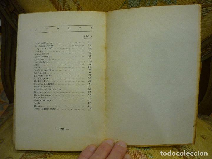 Libros de segunda mano: EL PASADO, DE AZOR&Iacute;N. BIBLIOTECA NUEVA, 1&ordf; EDICI&Oacute;N 1.955. - Foto 8