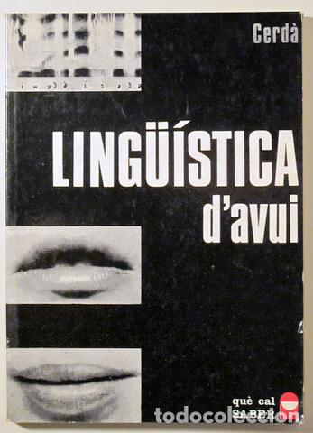 Libros de segunda mano: LING&Uuml;&Iacute;STICA DAVUI - Barcelona 1974 - Foto 1