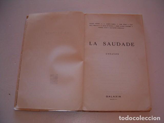 Libros de segunda mano: La Saudade. Ensayos. RM80238. - Foto 2