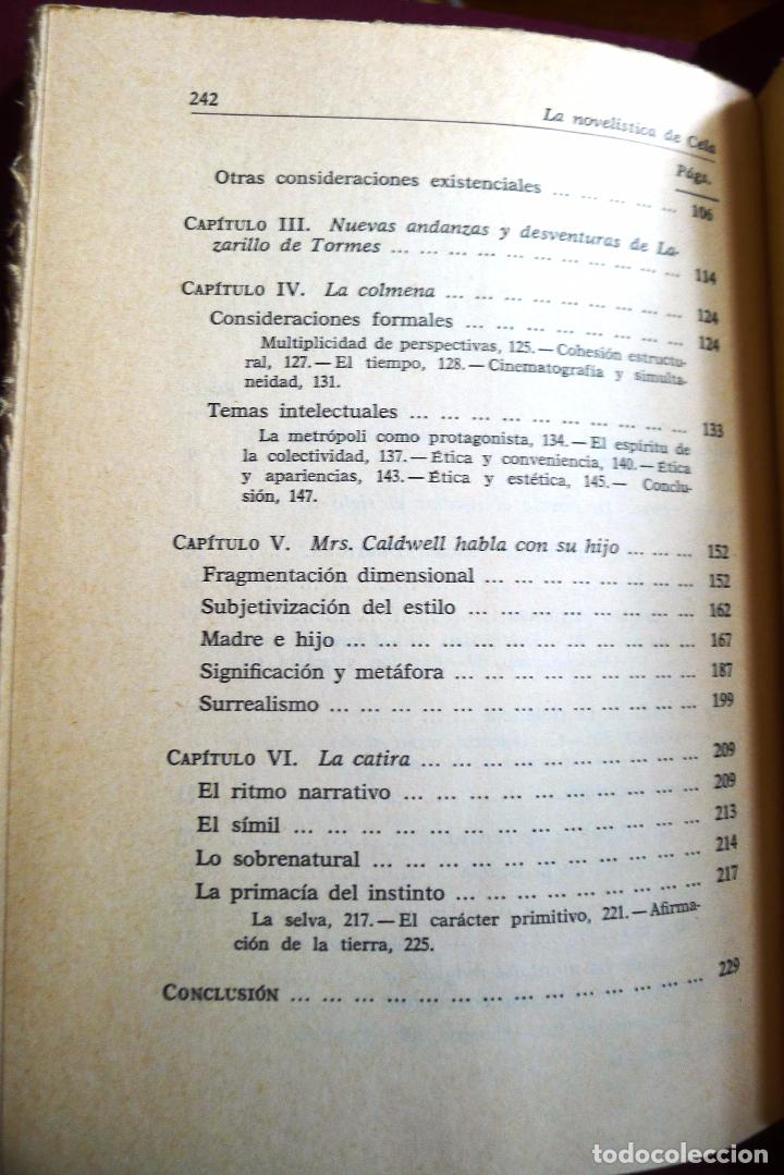 Libros de segunda mano: ILIE, Paul - La novel&iacute;stica de Camilo Jos&eacute; Cela - Foto 3
