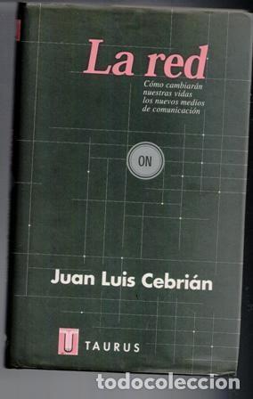 Libros de segunda mano: La red, Juan Luis Cebri&aacute;n - Foto 1