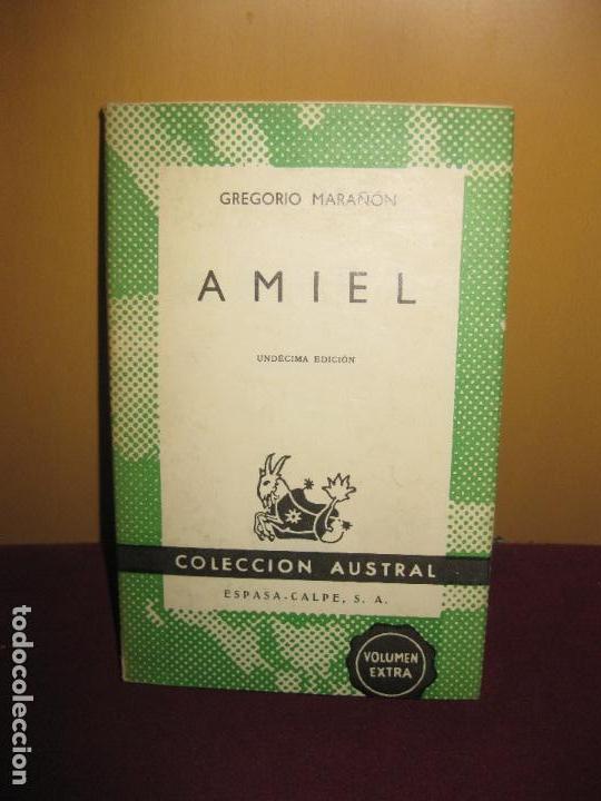 Libros de segunda mano: AMIEL. GREGORIO MARA&Ntilde;ON. COLECCION AUSTRAL N&ordm; 408 - Foto 1