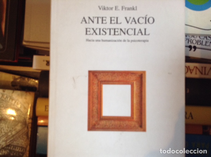 Libros de segunda mano: Ante el vac&iacute;o existencial - Foto 1