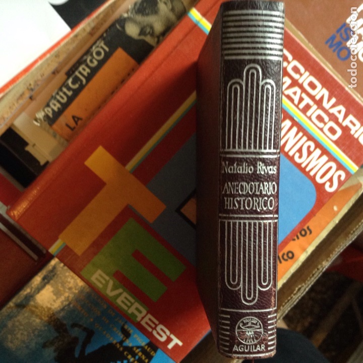 Libros de segunda mano: Anecdotario hist&oacute;rico. Natalio Rivas - Foto 1