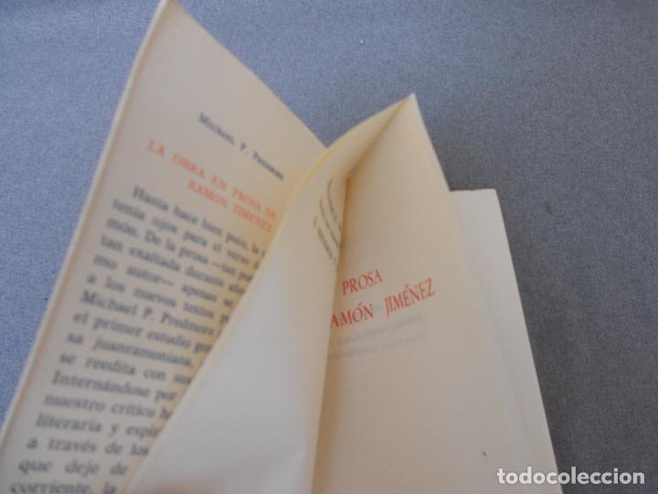 Libros de segunda mano: LA OBRA EN PROSA DE JUAN RAMON JIMENEZ. - Foto 2