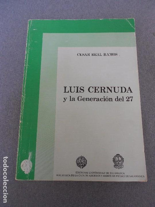 Libros de segunda mano: LUIS CERNUDA Y LA GENERACION DEL 27 - Foto 1