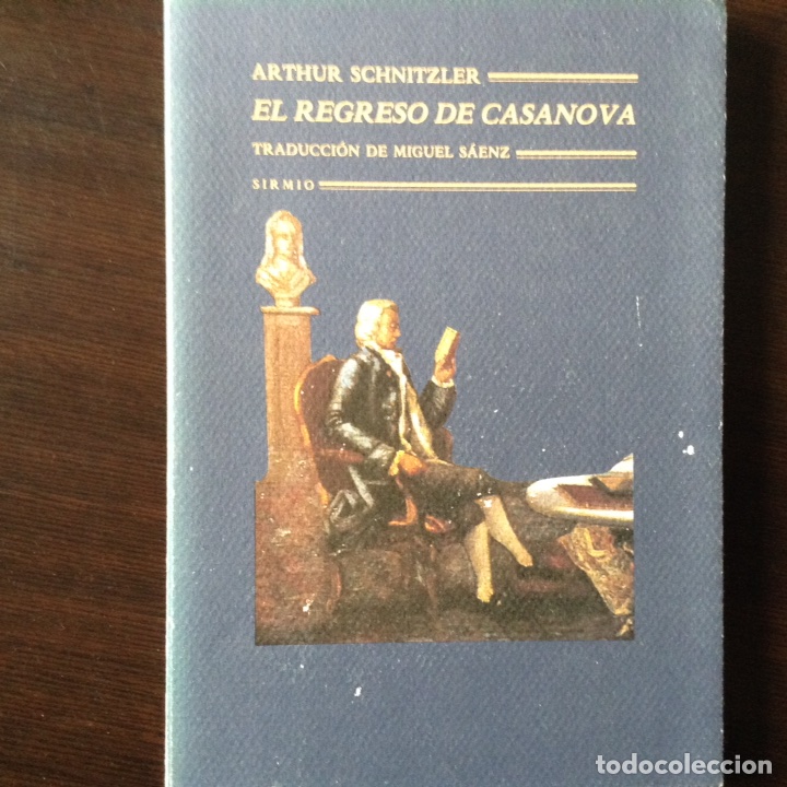 Libros de segunda mano: El,regreso,de Casanova. Arthur Schnitzler - Foto 1