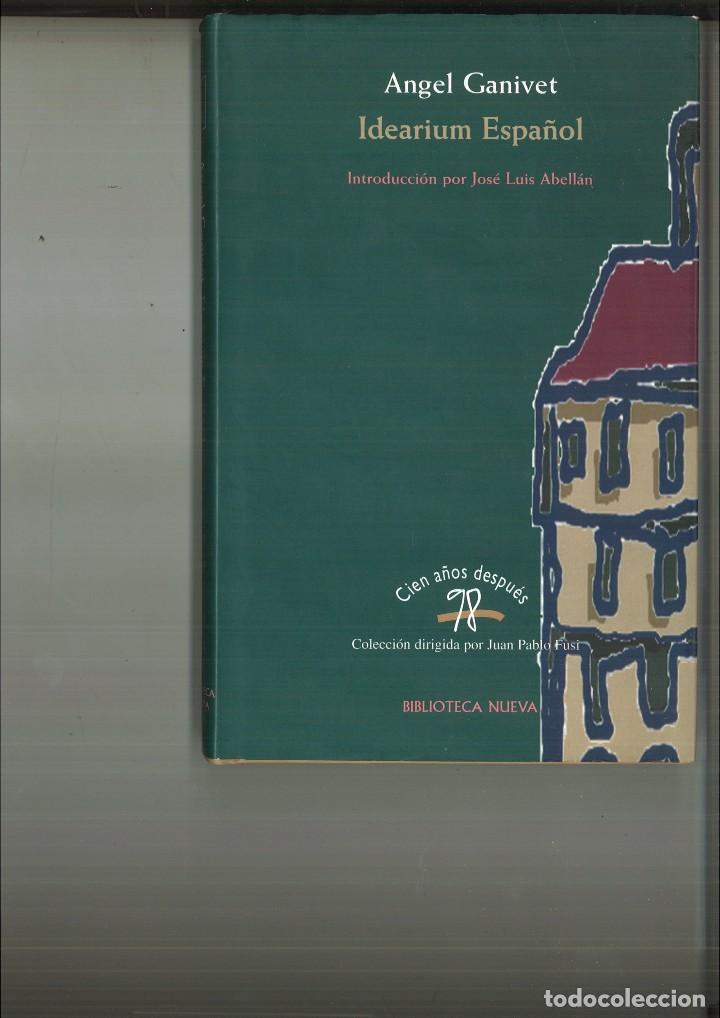 Libros de segunda mano: IDEARIUM ESPA&Ntilde;OL. Angel Ganivet - Foto 1
