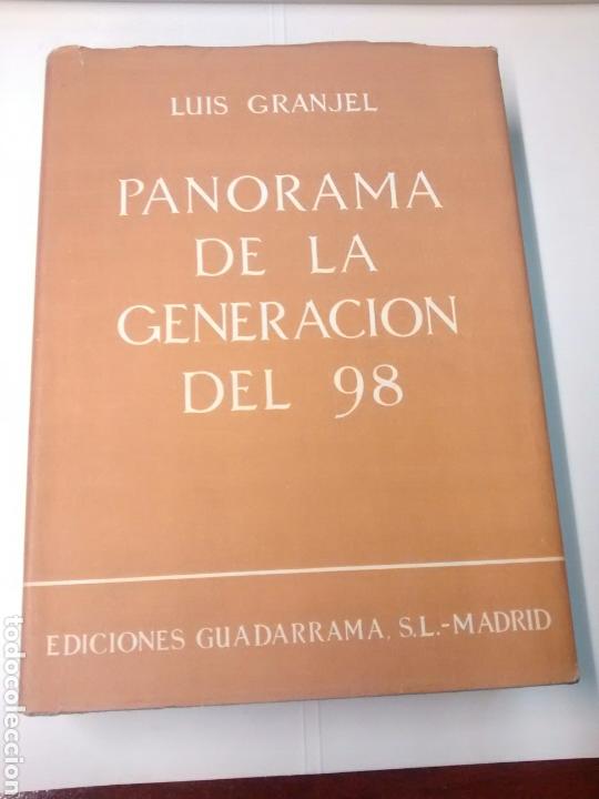 Libros de segunda mano: Panorama de la Generaci&oacute;n del 98 - Luis Granjel - 1959 - Foto 1
