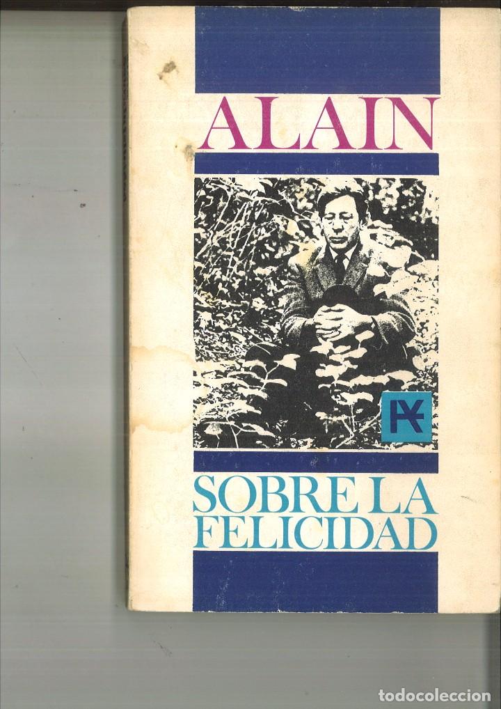 Libros de segunda mano: SOBRE LA FELICIDAD. Alain - Foto 1