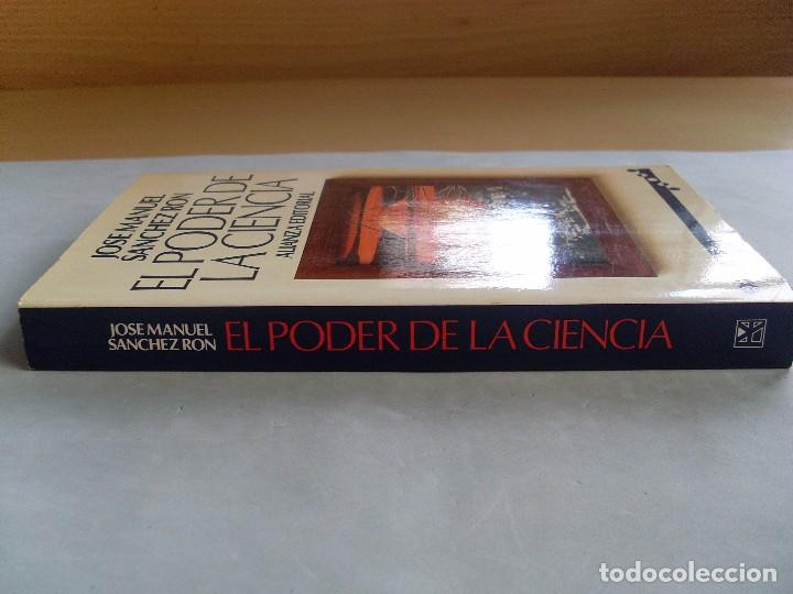 Libros de segunda mano: EL PODER DE LA CIENCIA / Jose Manuel Sanchez Ron / 1992 - Foto 2
