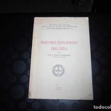 Libros de segunda mano: PALACIO VALDES TECNICA NOVELISTICA Y CREDO ESTETICO.JOSE Mª ROCA FRANQUESA 1951