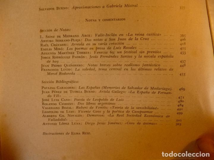 Libros de segunda mano: CUADERNOS HISPANOAMERICANOS 242 febrero1970 - Foto 3