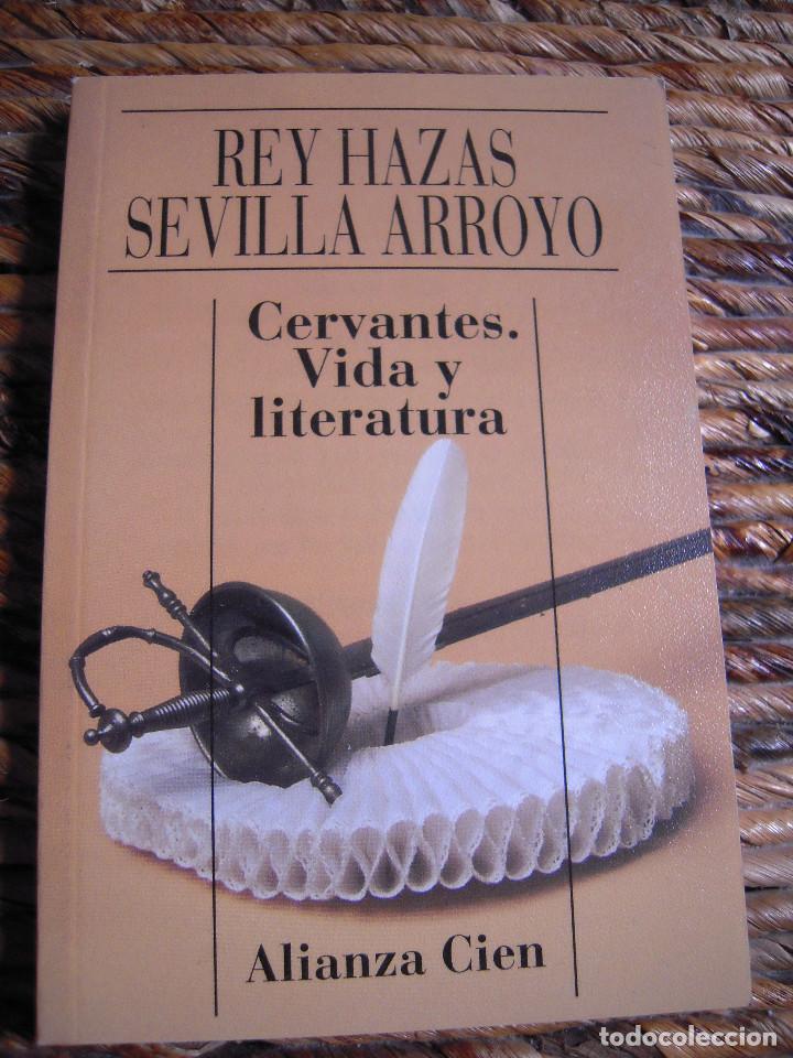 Libros de segunda mano: Cervantes. Vida y literatura - Foto 1