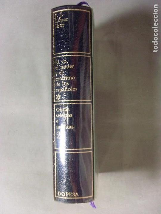 Libros de segunda mano: EL YO, EL PODER Y EL EROTISMO DE LOS ESPA&Ntilde;OLES / J.J. L&oacute;pez Ibor / 1&ordf; edici&oacute;n 1976 - Foto 4