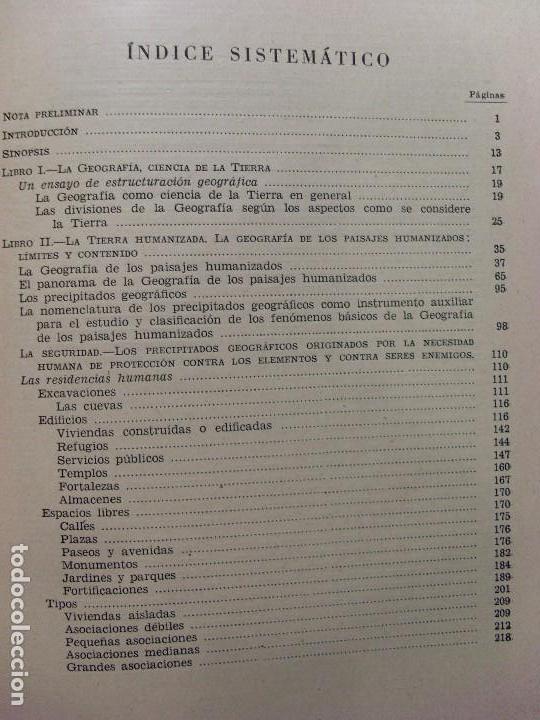 Libros de segunda mano: LA TIERRA HUMANIZADA / Leoncio Urabayen / 1949 - Foto 3