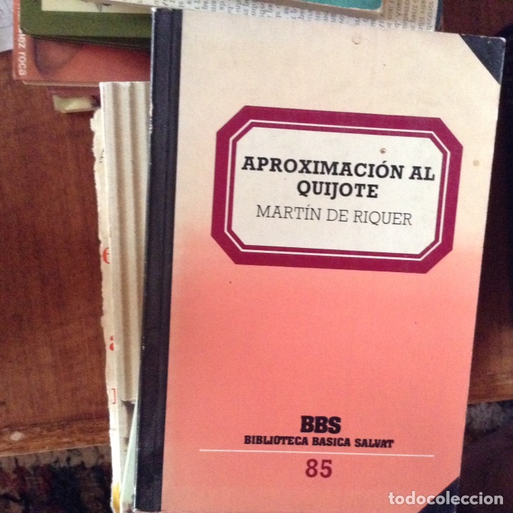 Libros de segunda mano: Aproximaci&oacute;n al Quijote. Mart&iacute;n de Riquer - Foto 1