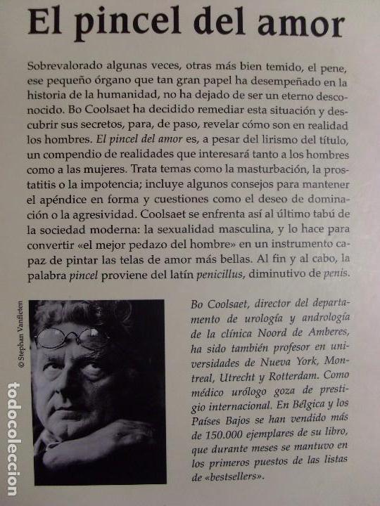 Libros de segunda mano: EL PINCEL DEL AMOR / Bo Coolsaet / 1999 - Foto 2