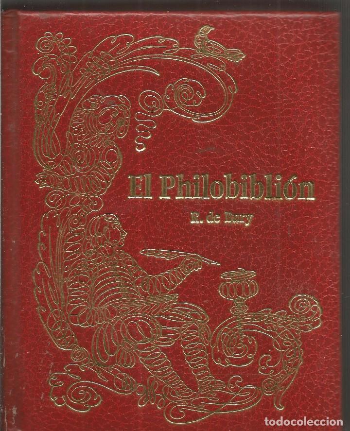 Libros de segunda mano: RICART DE BURY. EL PHILOBIBLION - Foto 1