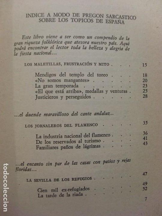 Libros de segunda mano: TOPICAL SPANISH / Antonio Burgos / 1973 - Foto 2