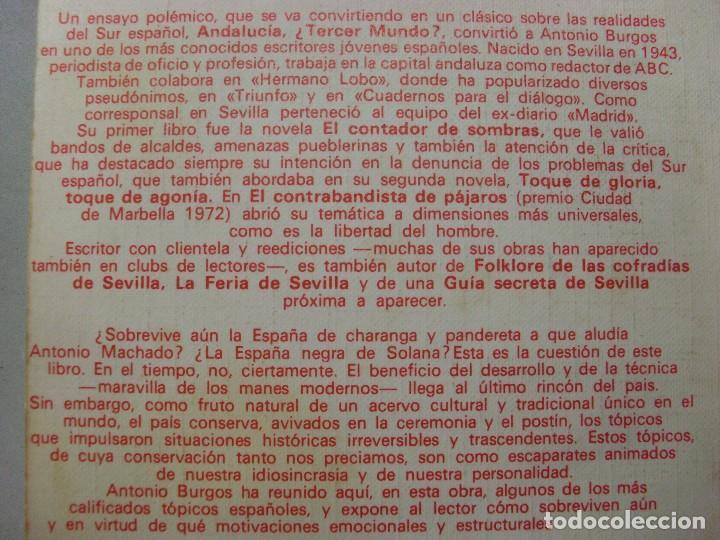 Libros de segunda mano: TOPICAL SPANISH / Antonio Burgos / 1973 - Foto 6