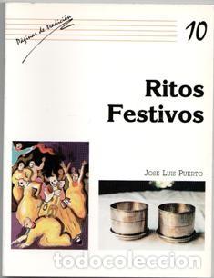 Libros de segunda mano: Ritos Festivos, Jos&eacute; Luis Puerto - Foto 1