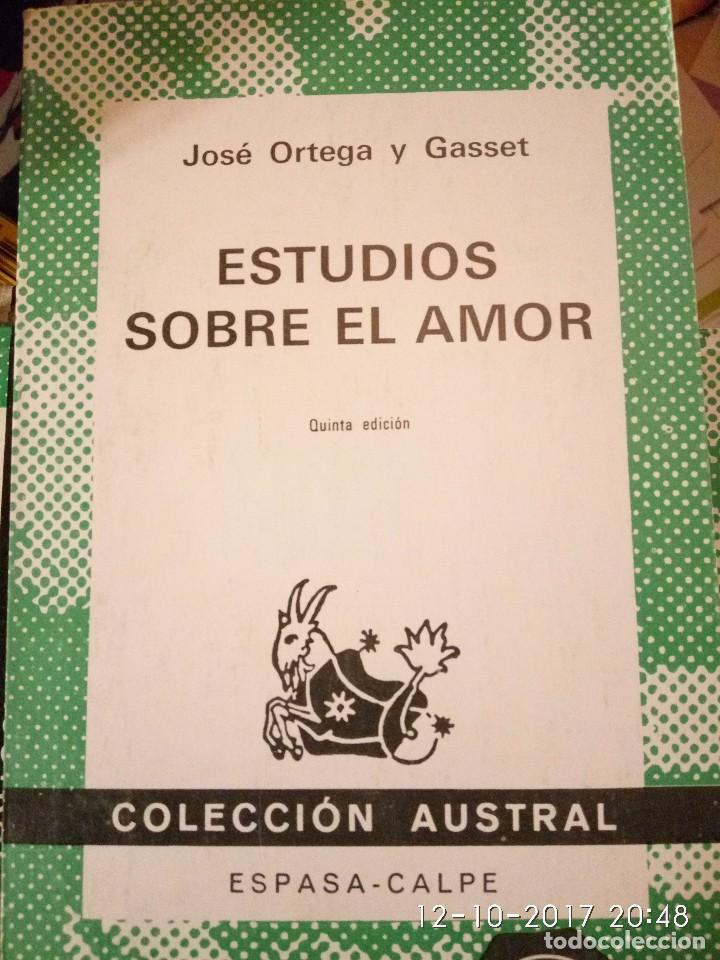 Libros de segunda mano: Jos&eacute; Ortega y Gasset - Estudios sobre el amor - Foto 1