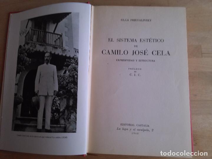 Libros de segunda mano: El sistema estetico de Camilo Jose Cela. Olga Prjevalinsky - Foto 1