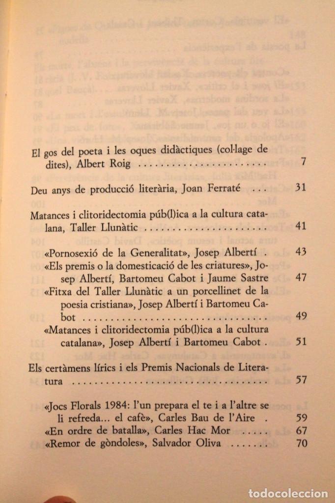 Libros de segunda mano: Albert Roig (Ed) - El gos del poeta - Emp&uacute;ries - Foto 5