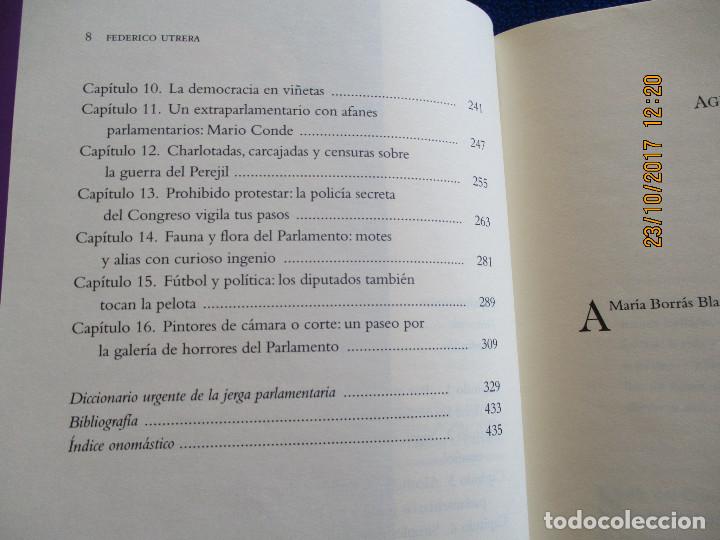 Libros de segunda mano: LOS LEONES DEL CONGRESO Federico Utrera - Foto 5