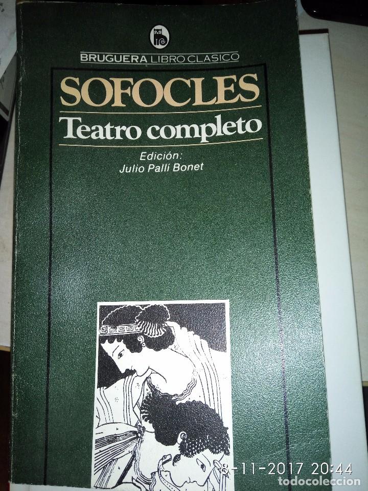Libros de segunda mano: S&oacute;focles - Teatro completo - Foto 1