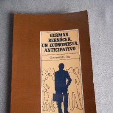 Libri di seconda mano: GERMAN BERNACER, UN ECONOMISTA ANTICIPATIVO