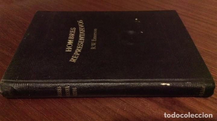 Libros de segunda mano: Hombres representativos. R.W. Emerson. 1943 - Foto 1