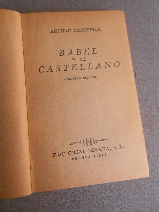 Libros de segunda mano: BABEL Y EL CASTELLANO - Foto 3