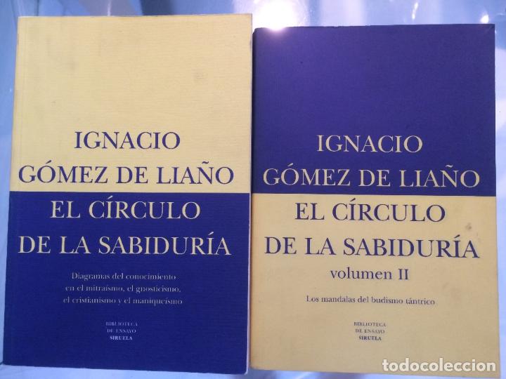Libros de segunda mano: EL CIRCULO DE LA SABIDURIA, COMPLETO 2 TOMOS, IGNACIO GOMEZ DE LIA&Ntilde;O - Foto 1