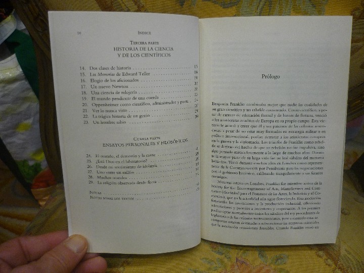 Libros de segunda mano: EL CIENT&Iacute;FICO REBELDE, DE FREEMAN DYSON. - Foto 5