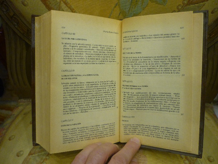 Libros de segunda mano: EL ORIGEN DE LAS ESPECIES, DE CHARLES DARWIN. - Foto 5