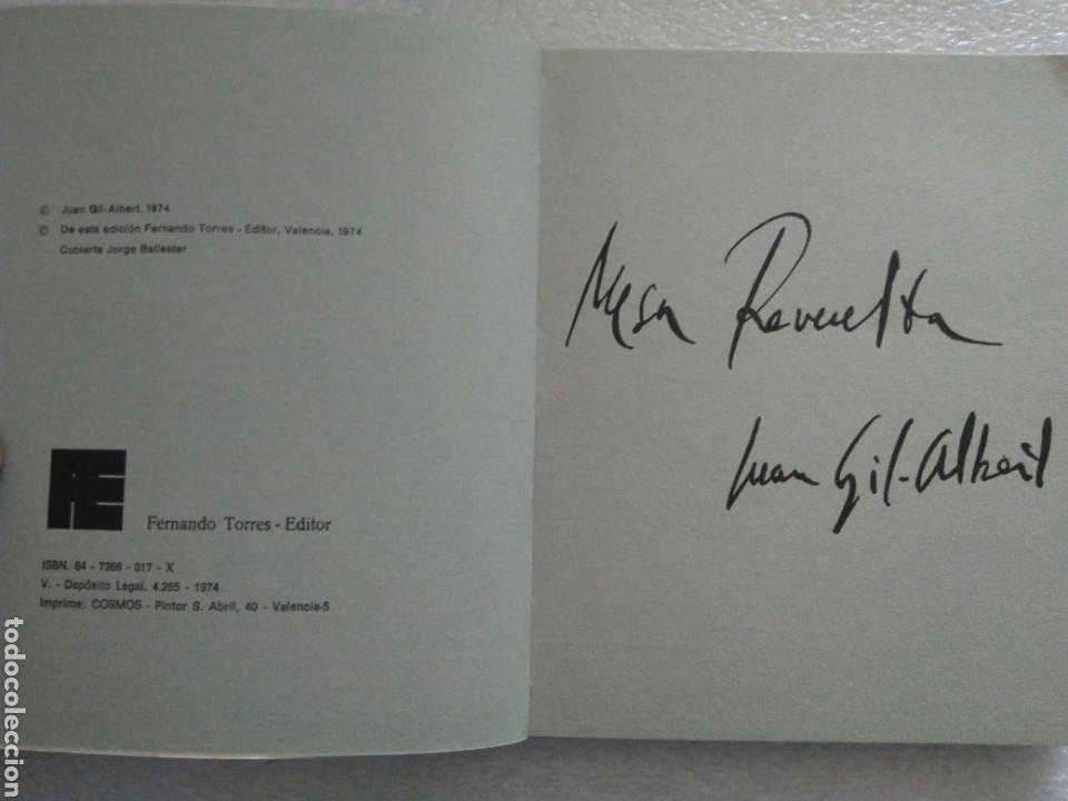 Libros de segunda mano: MESA REVUELTA. GIL-ALBERT, Juan. 1974 - Foto 2
