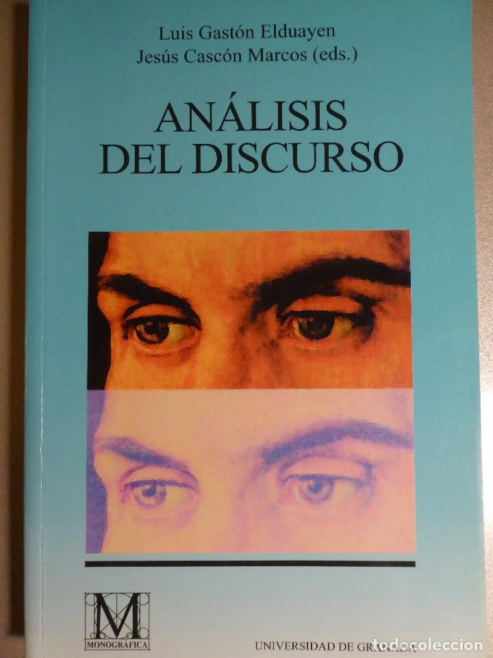 Libros de segunda mano: AN&Aacute;LISIS DEL DISCURSO. L. GAST&Oacute;N ELDUAYEN, J. CASC&Oacute;N MARCOS - Foto 1
