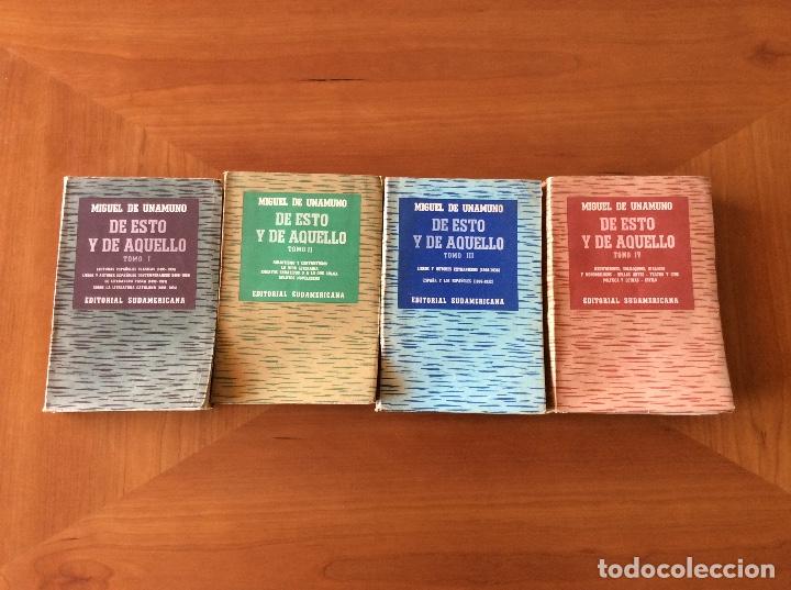 Libros de segunda mano: Unamuno. De esto y de aquello - Foto 1