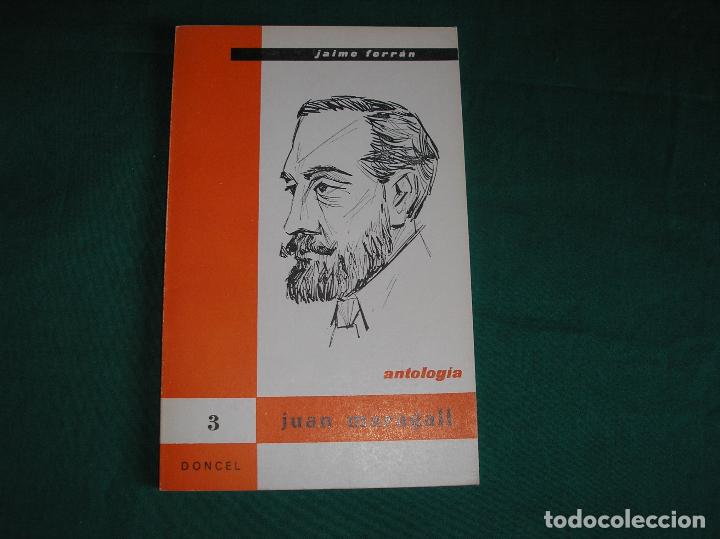 Libros de segunda mano: Juan Maragall.- Jaime Ferr&aacute;n.-  Doncel 1968 - Foto 1