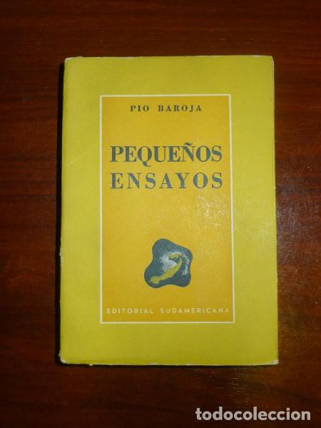 Libros de segunda mano: BAROJA, P&iacute;o. Peque&ntilde;os ensayos - Foto 1