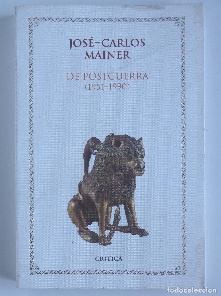 Libros de segunda mano: De Postguerra (1951-1990) - Jos&eacute;-Carlos Mainer - Foto 1