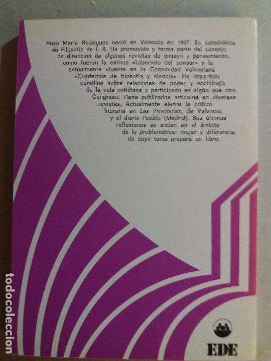 Libros de segunda mano: Discurso Poder - Rosa Maria Rodriguez Magda - Foto 2
