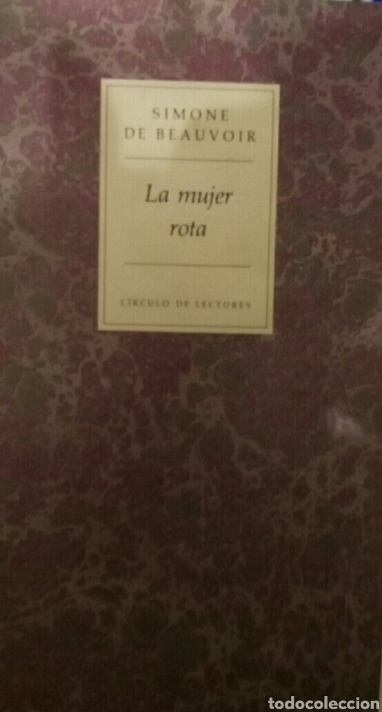 Libros de segunda mano: Simone de Beauvoir. La mujer rota. - Foto 1