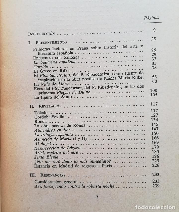 Libros de segunda mano: Espa&ntilde;a en Rilke - FERREIRO ALEMPARTE, Jaime - Foto 3