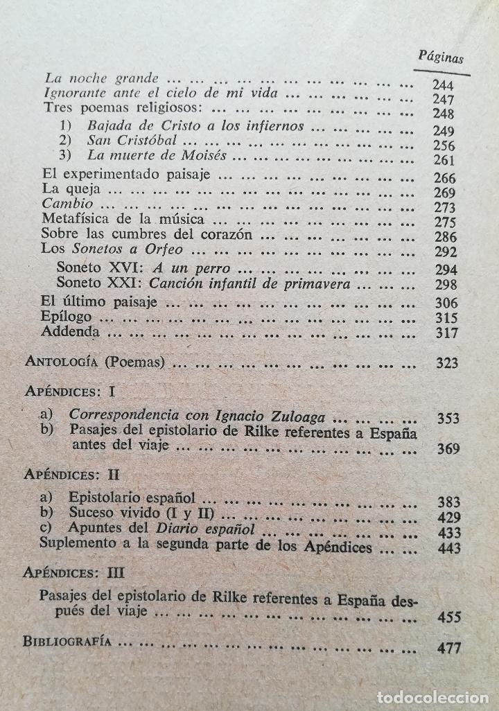 Libros de segunda mano: Espa&ntilde;a en Rilke - FERREIRO ALEMPARTE, Jaime - Foto 4