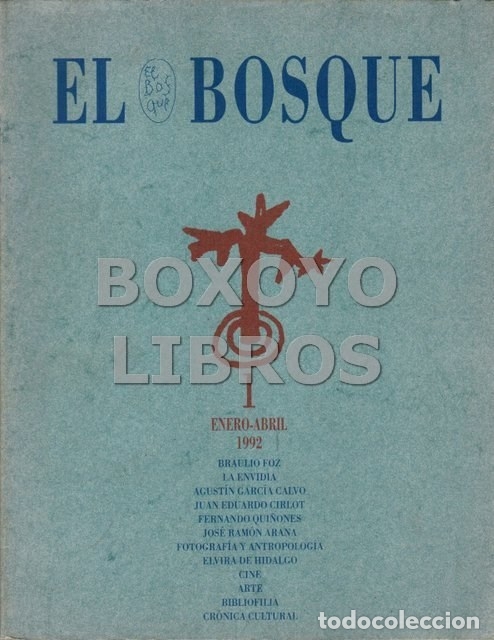 Libros de segunda mano: REVISTA. El bosque. N&uacute;m. 1 (Enero-Abril, 1992)